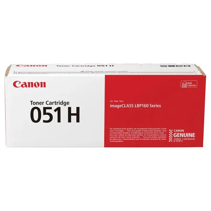 Direct From Manufacturer Canon Ink Toner Cartridge, CRTDG051H, Black